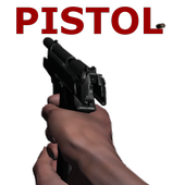 Pistol Gun Shooter simulator 3d VR real life icon