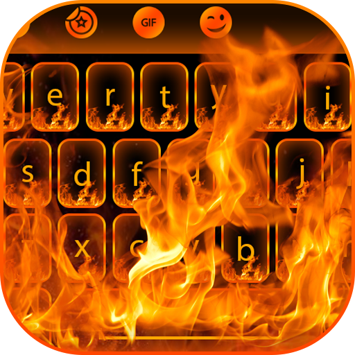 Horror Fire keyboard Theme icon