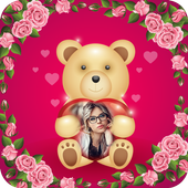Teddy Bear Day Photo Frames,Teddy Bear DP Maker icon