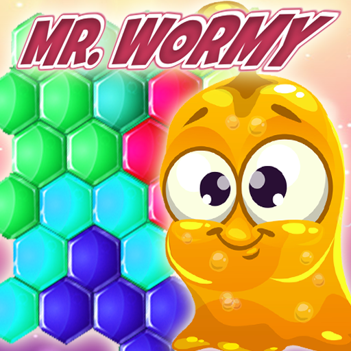 Mr. Wormy-Hexa boxes Puzzle icon
