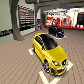 car racing game icon