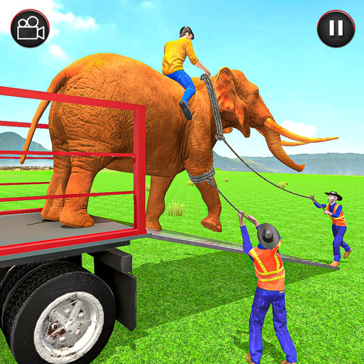 Farm Animals Transport Truck Game : Rescue Mission icon