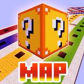 Lucky Block Race Map for MCPE on 9Apps