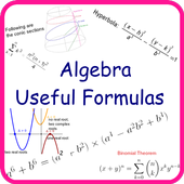 Algebra Useful Formulas أيقونة