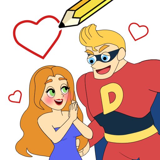 Draw happy - Draw it hero icon