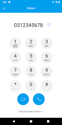 Vocus Smart UC screenshot 2