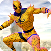 Flying Spider Hero Adventure Fight 2018 icon