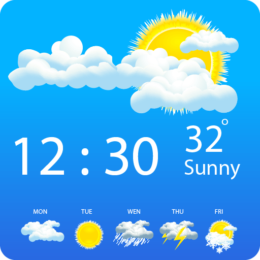 Weather Forecast- Live weather, forecast report icon