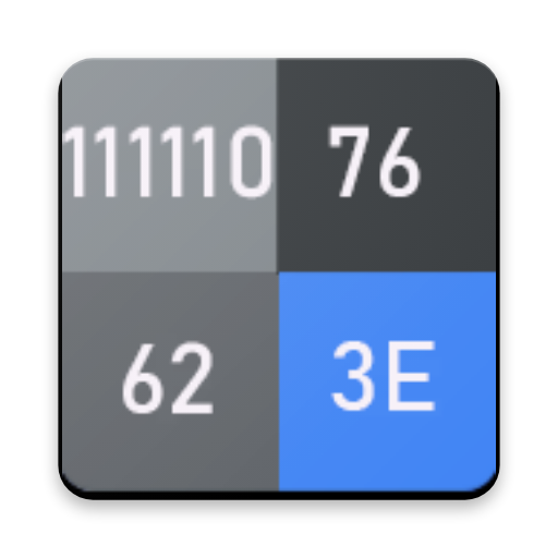 number system converter icon