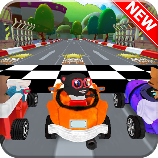 Cat Racing Fever 🏁 City Racing 3D Frenzy icon