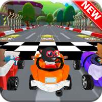 Cat Racing Fever 🏁 City Racing 3D Frenzy