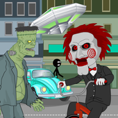Stickman mentalist. Nick Brown vs saw Billy icon