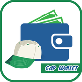 Cap wallet icon