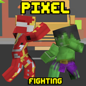 Superhero Pixel Fighting - End Game icon