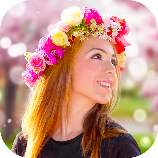 Flower Crown Photo Editor icon