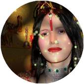 Radhe Maa Fireflies LWP