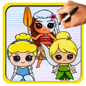 How To Draw Disney Princess icon