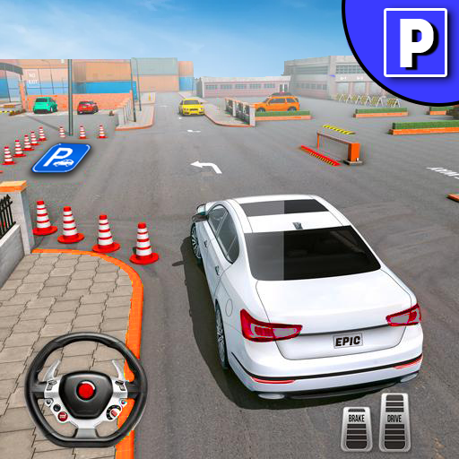 Car Parking Mania Classic Driving School Car Game icon