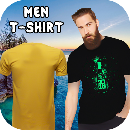 Man T-Shirt Photo Suit : Cut Paste Photo Editor icon