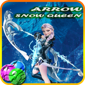 Arrow Snow Queen Bubble Shooter icon