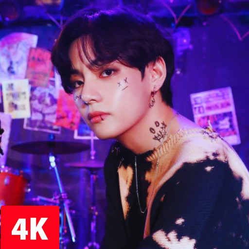 BTS V kim taehyung Wallpaper icon