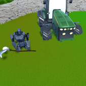 Farming Robot Simulator أيقونة