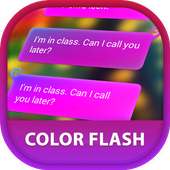SMS Color Flash on 9Apps