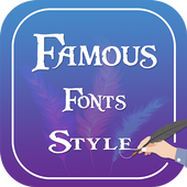 Famous Fonts Style أيقونة