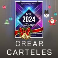 Crear Carteles, flayer diseño on 9Apps