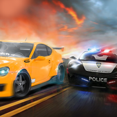 Gangster Crime City Police Car Chase Simulator 3D icon