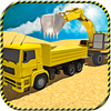 Sand Excavator Truck Sim 2017 icon