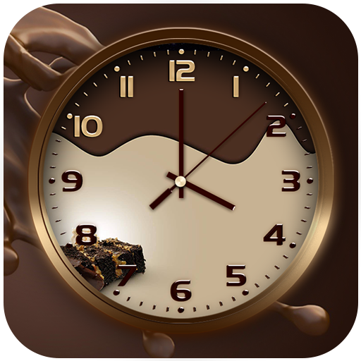 Chocolate Clock Live Wallpaper icon