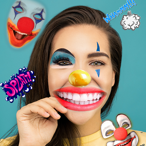 FUNNY CLOWN FACE PRANK: FUNNY CLOWN PHOTO EDITOR icon