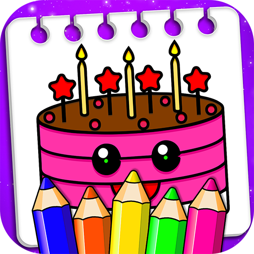 Birthday Party Coloring Book icon