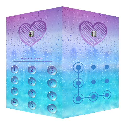 AppLock Theme Rain icon