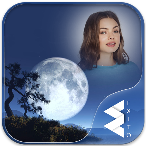 Moon Photo Frames أيقونة