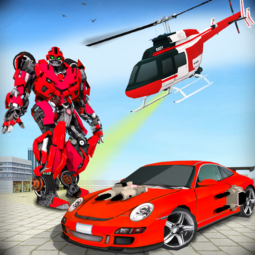 Robot Helicopter Gunship Strike 3D: Robot Games 3D icon