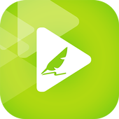 Text on Video in French Font, Keyboard &amp; Language: icon