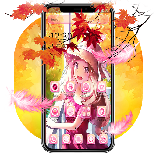 Beautiful Vintage Girl Theme icon