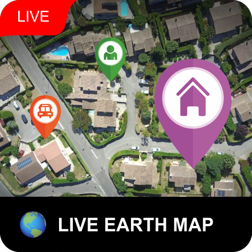Live Earth Map HD – Live Cam &amp; Satellite View icon