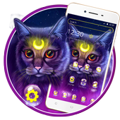 Cute Fluffy Kawaii Cat Launcher Theme 😻 icon