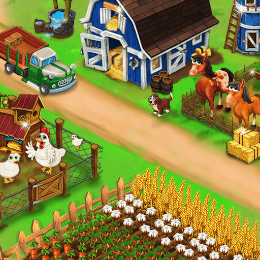 My Farm Town Village Life best Farm Offline Game icon