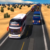 Mountain Bus Driving Sim 3D - Hill Racing 2020 icon