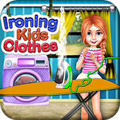 Ironing Kids Clothes icon
