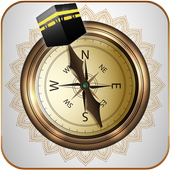 Qibla Direction Finder Prayer Times Islamic Finder icon