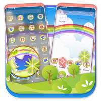Rainbow Sky Theme on 9Apps