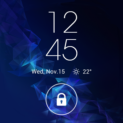 S8 lock screen for Galaxy phone icon