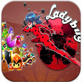 Miraculous Ladybug violet icon