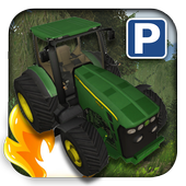 3D Tractor Car Parking icon