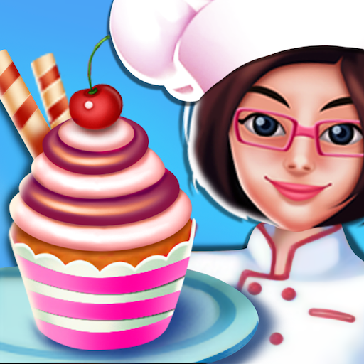 My street bakery shop &amp; Cakes and cooking Game. icon
